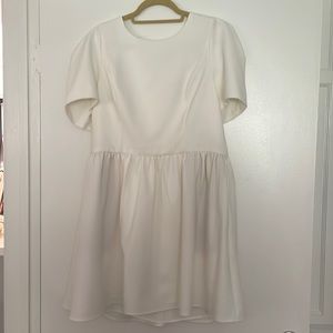 Black Halo Chadwick Mini Dress White